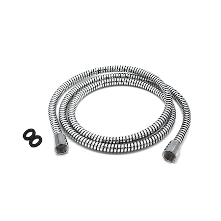Westbrass 72" Extra Long SuperFlex Shower Hose, Chrome Finish D355P-CP